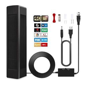 Upgraded TV Antenna Digital HD Antenna Indoor HDTV 1080P 4K 350 Miles Long Range